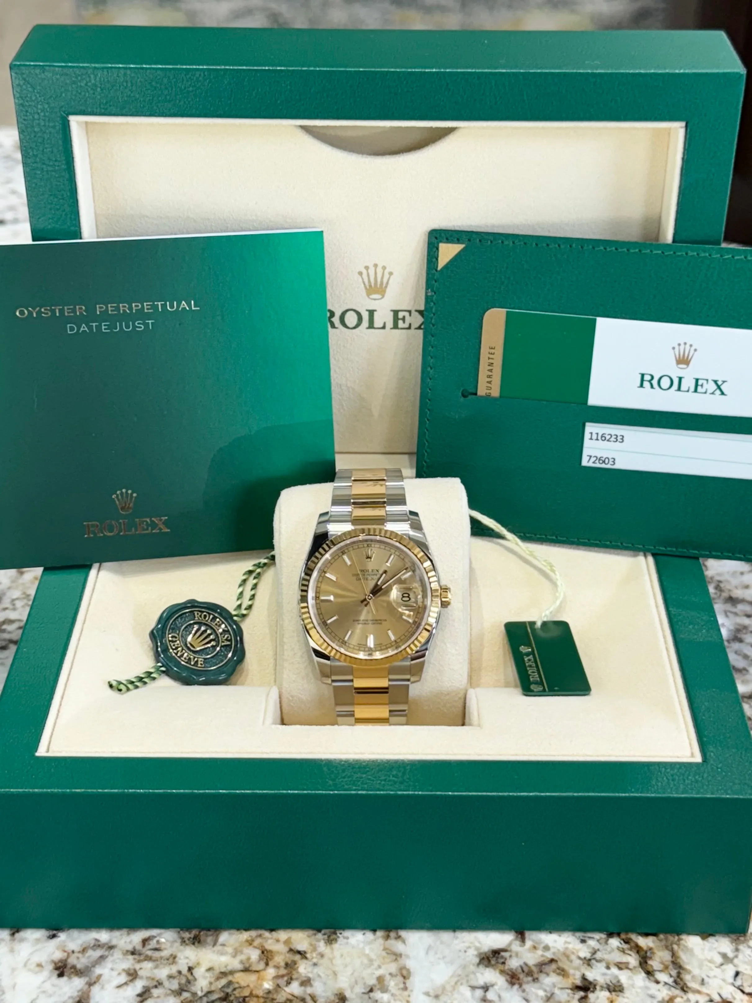 2016 Rolex Datejust 36 116233