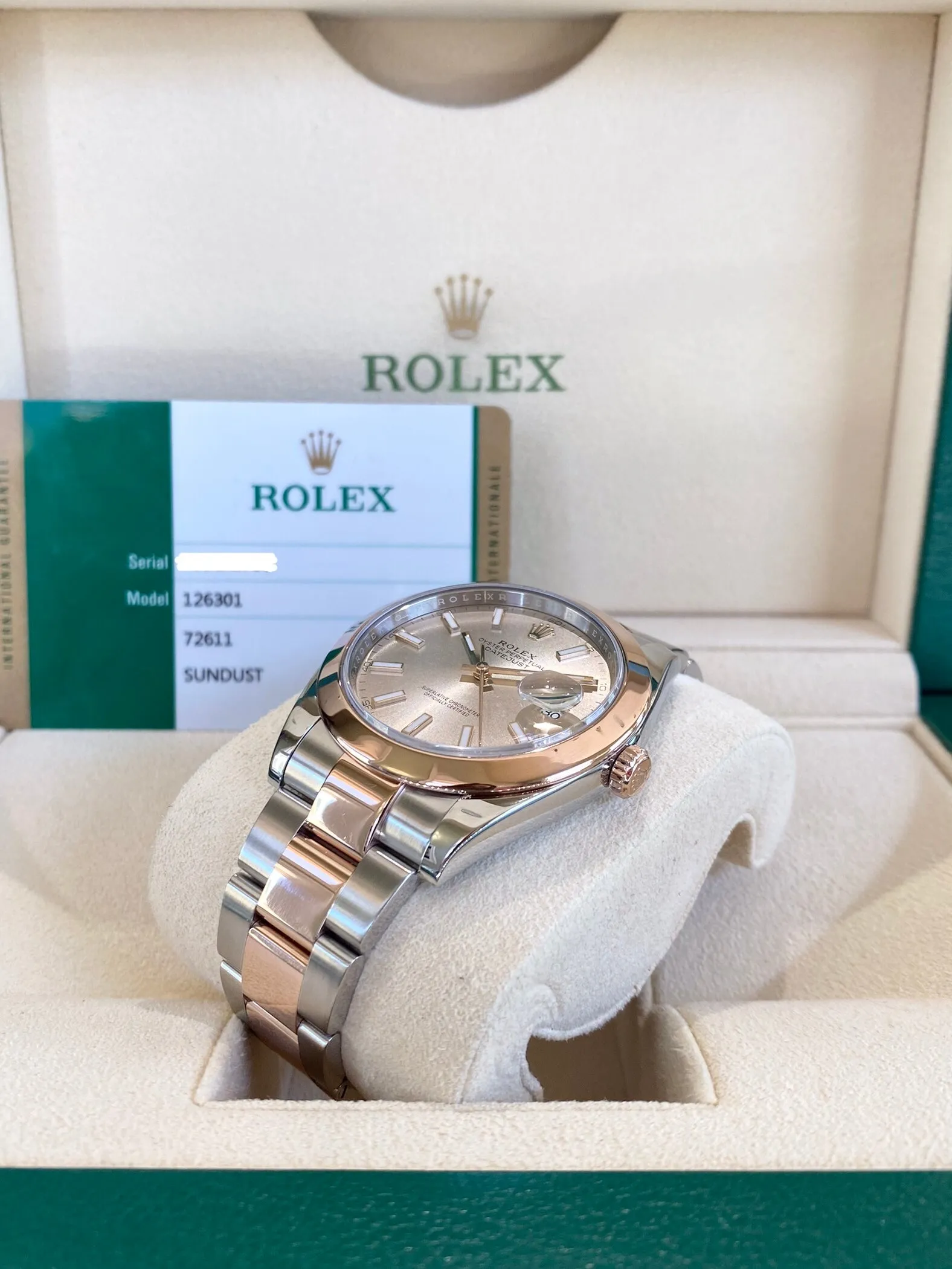 2019 Rolex Datejust 41 126301