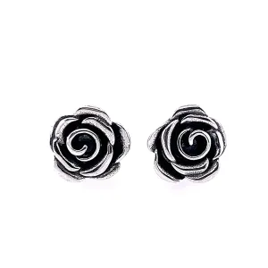 A367 Rose Flower Earrings