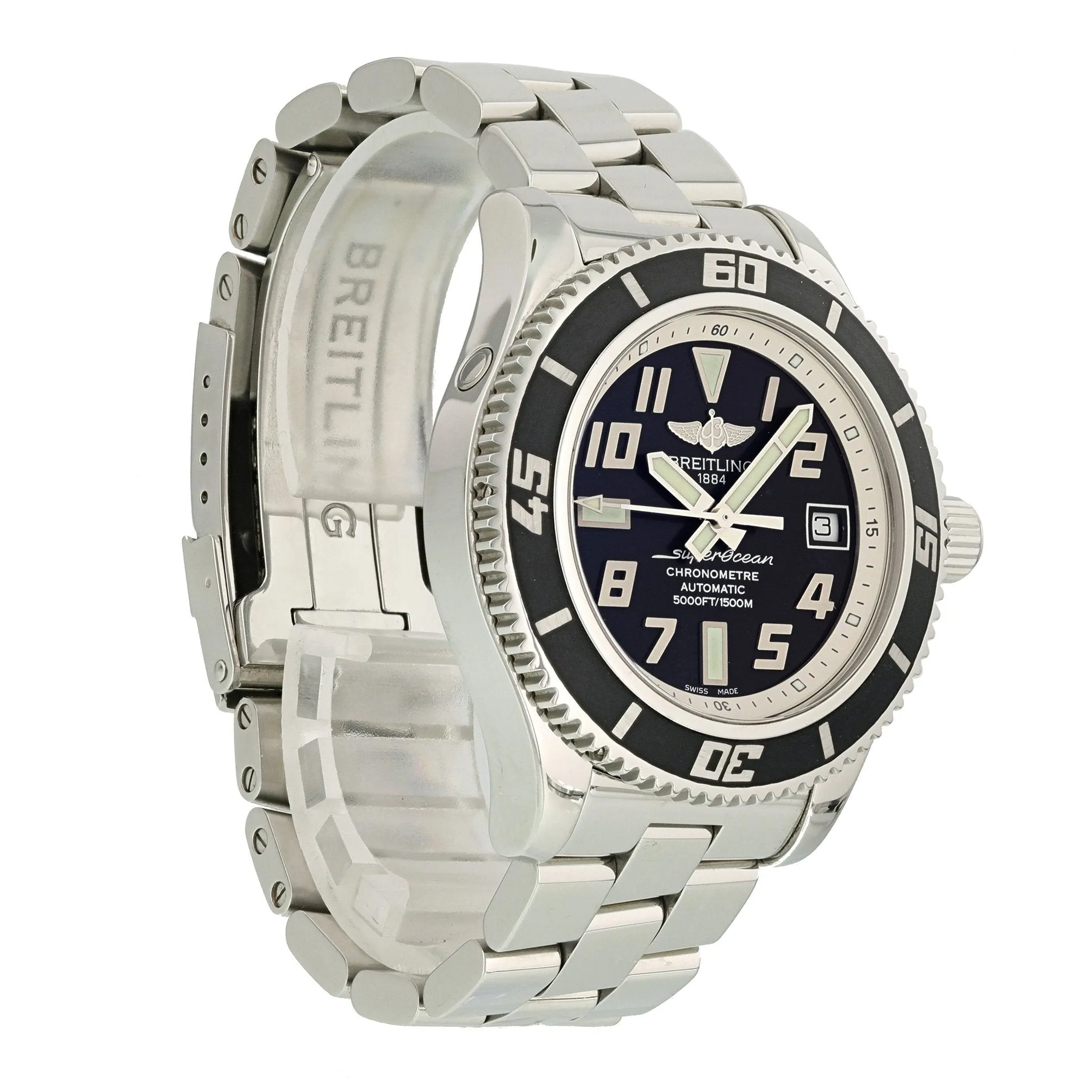 Breitling Superocean  A17364 Mens Watch Original Papers