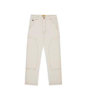 CANVAS CARPENTER PANT - ECRU