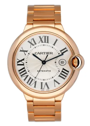 Cartier Ballon Bleu W69006Z2 18K Rose Gold Mens Watch