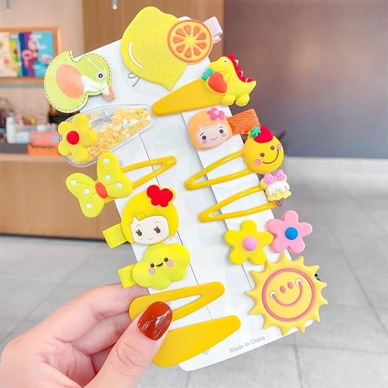 Children's Headdress Cute Cartoon Hairpin Korean Jewelry Princess Headdress