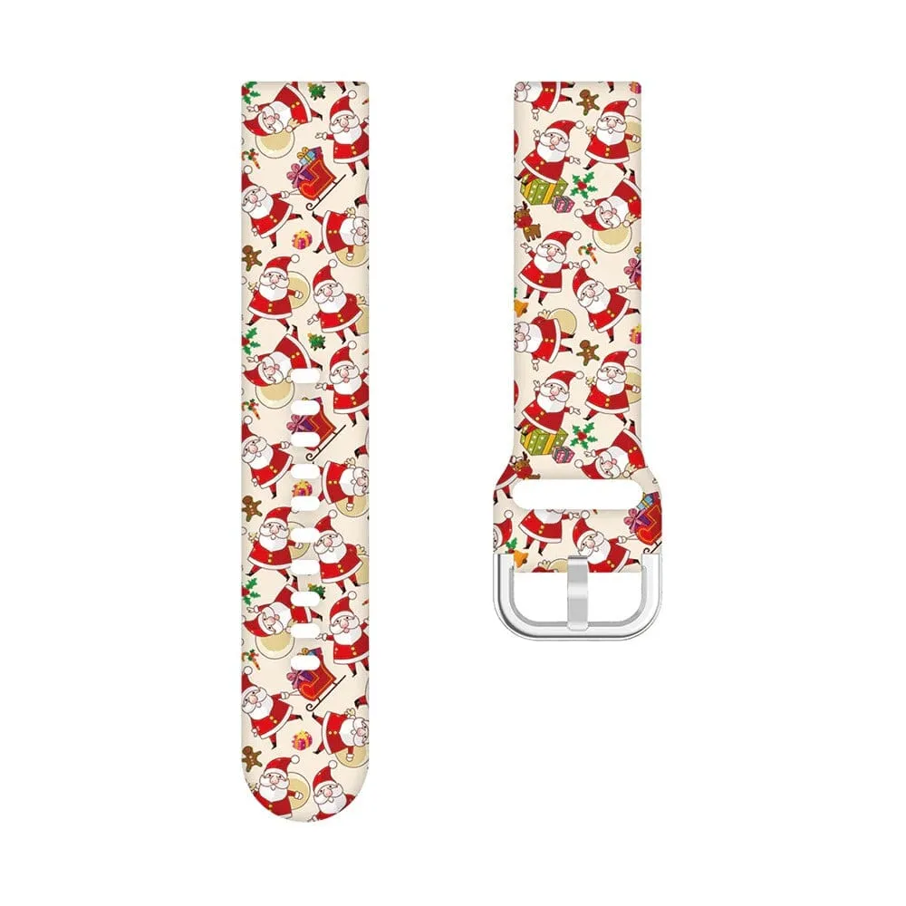 Christmas Watch Straps compatible with the Ticwatch E & C2