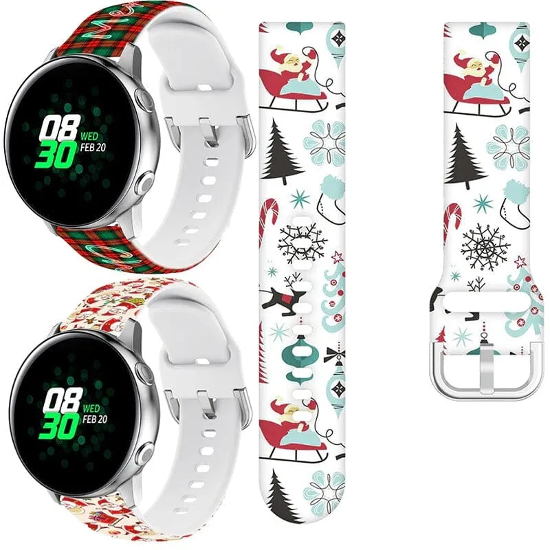 Christmas Watch Straps compatible with the Ticwatch E & C2