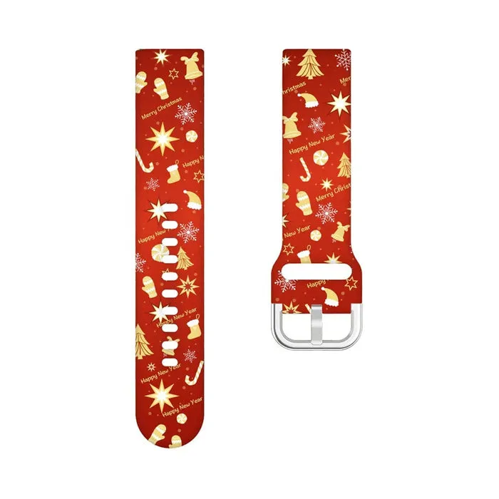 Christmas Watch Straps compatible with the Ticwatch E & C2