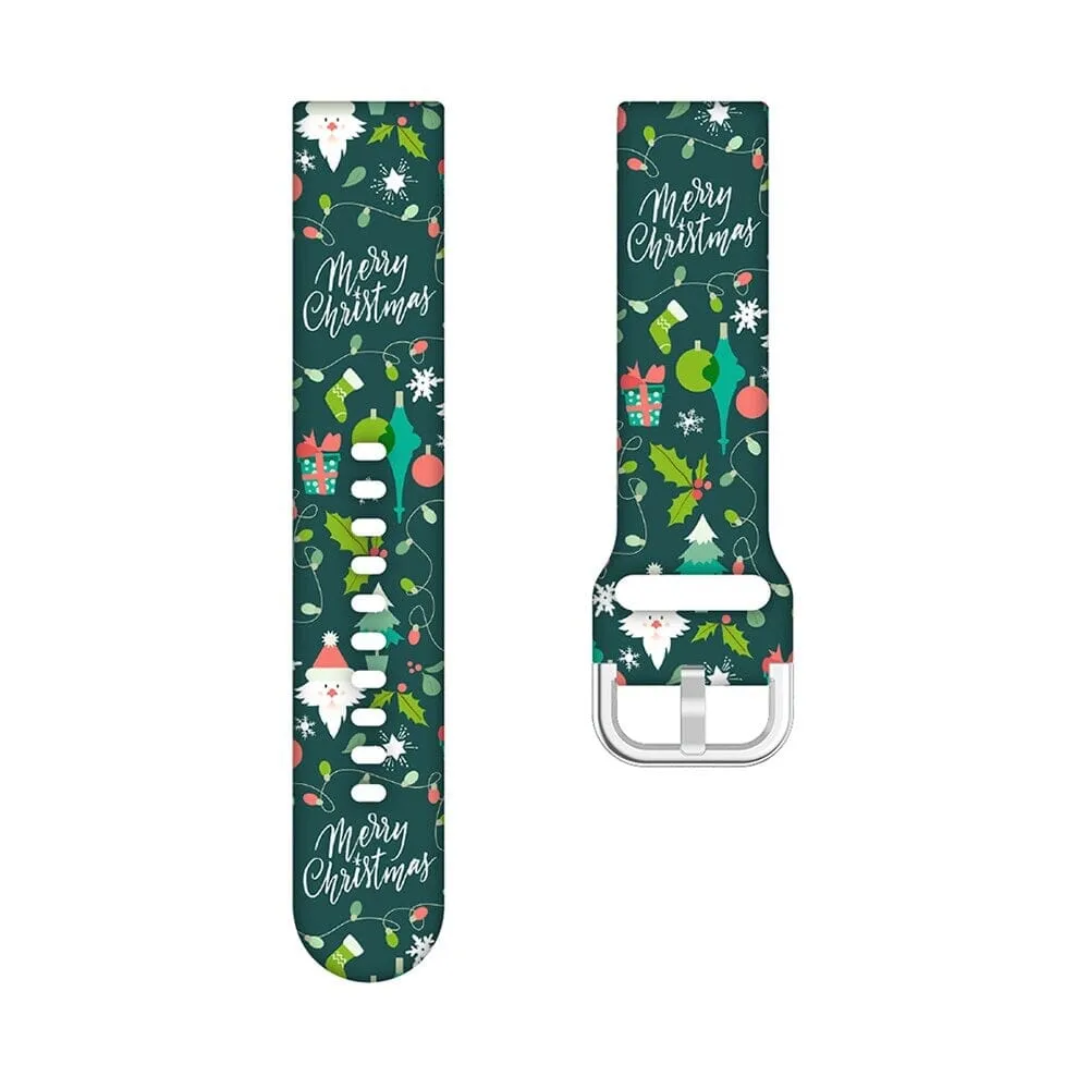 Christmas Watch Straps compatible with the Ticwatch E & C2