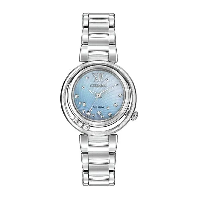 Citizen Ladies Eco-Drive 10 Diamonds DC Watch EM0320-59D