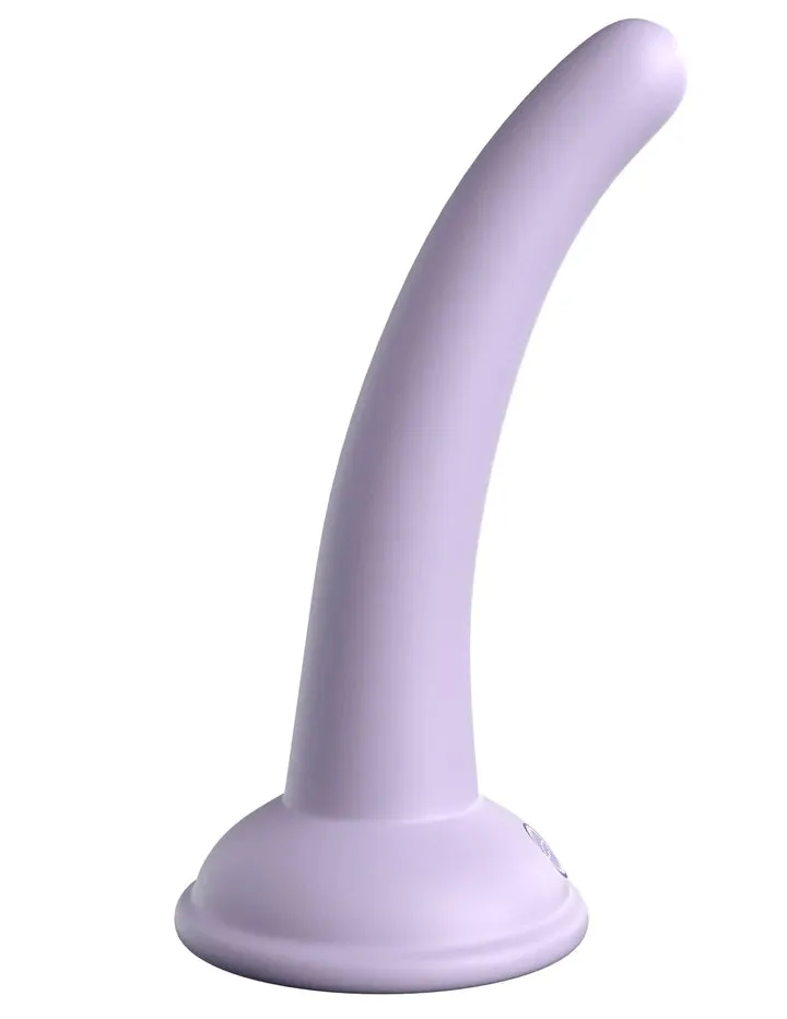 Dillio Curious Five 5 in. Platinum Silicone Dildo - All Colors