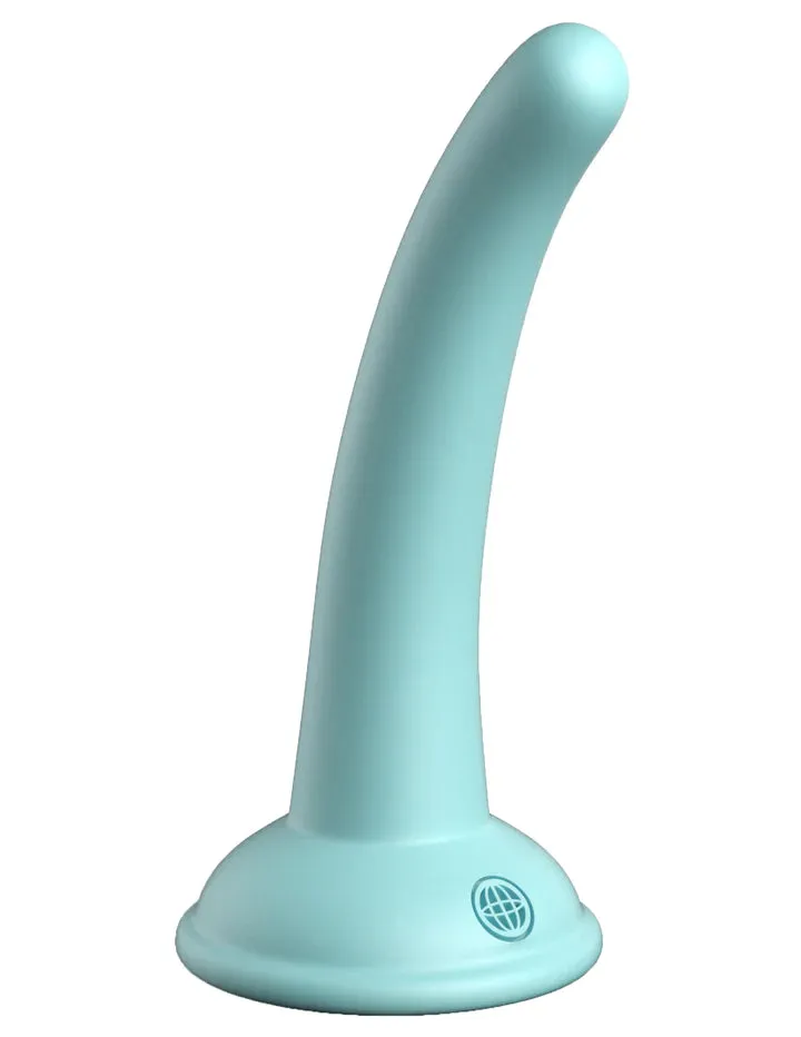 Dillio Curious Five 5 in. Platinum Silicone Dildo - All Colors