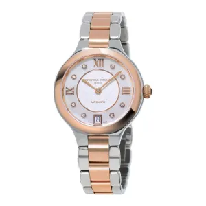 Frederique Constant Ladies Automatic Watch Two Tone Diamonds FC-306WHD3ER2B