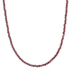 Grounded in Positivity Red Garnet Root Chakra Choker