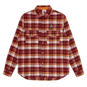 ICECREAM Red Flannel Overshirt