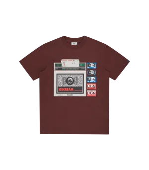 ICTV T-SHIRT - BROWN