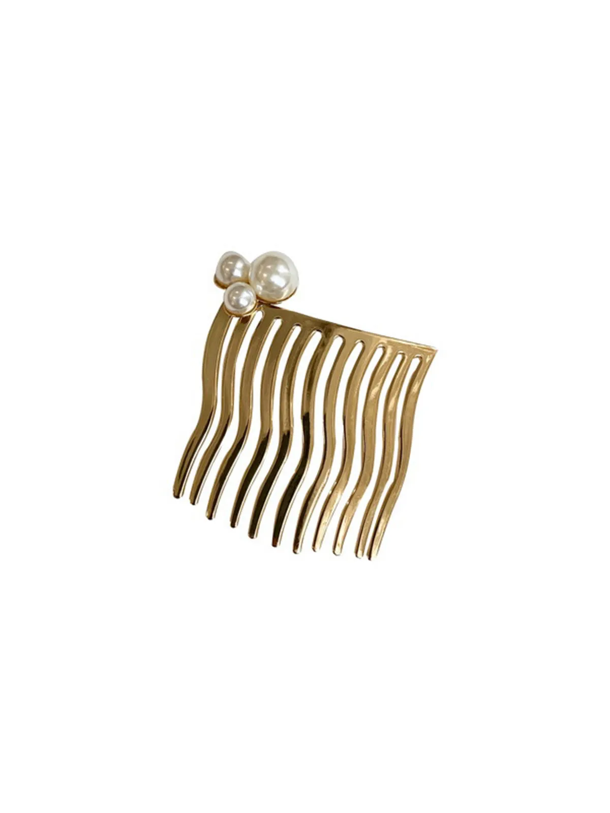 Inverted Pearl Seamless Bangs Hair Clip