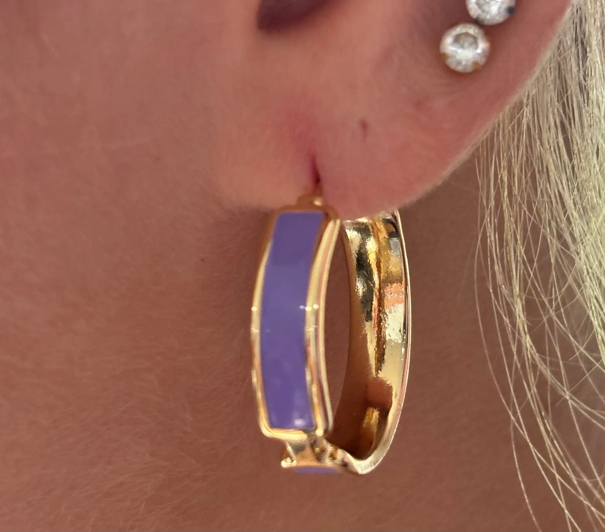 Leanna Lavendar Earrings