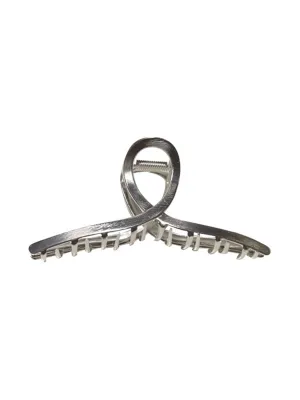 Metal Silver Large Hair Clip