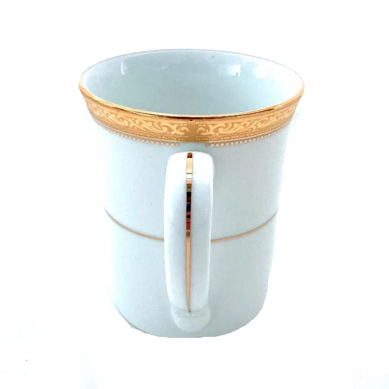 Noritake Porcelain Mug Gold