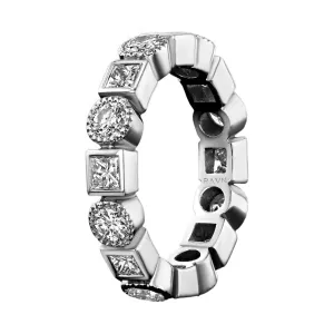 Old World Diamond Eternity Ring