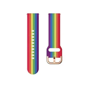 Rainbow Watch Straps compatible with the Ticwatch E & C2