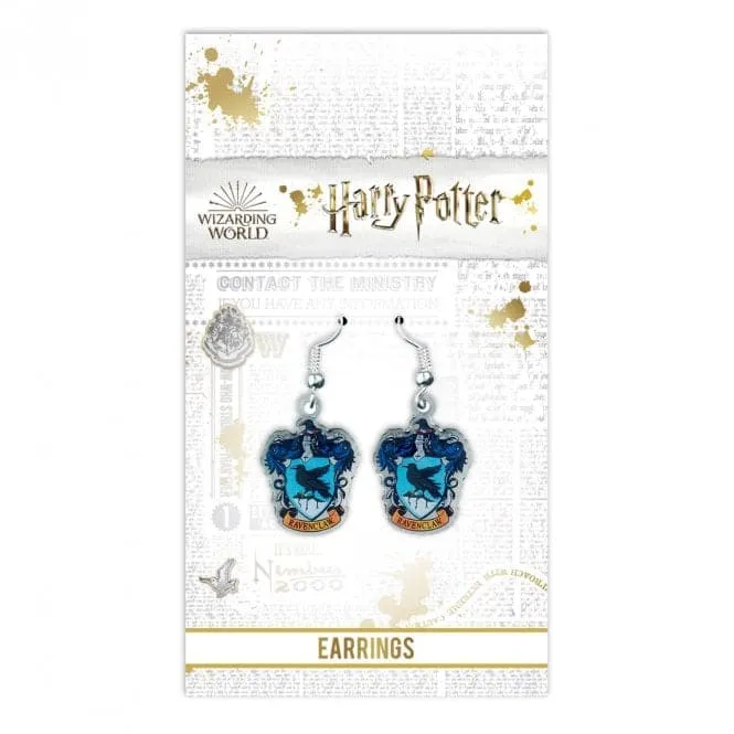 Ravenclaw Crest Drop Earrings