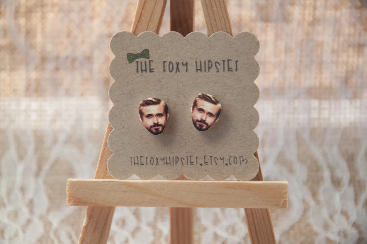 Ryan Gosling Stud Earrings