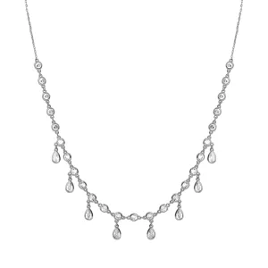 SADIE SHAKER NECKLACE SILVER