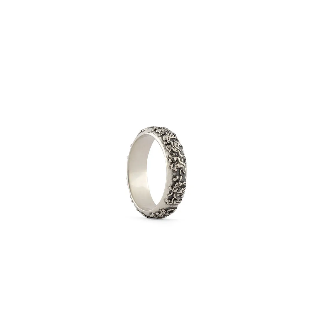 Silver Frieze Ring