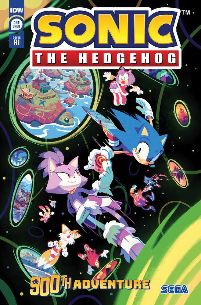 Sonic The Hedgehog'S 900th Adventure Variant Ri (10) (Fourdraine)