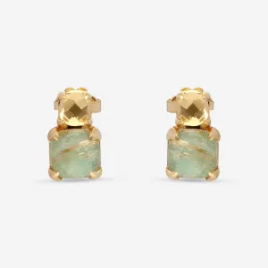 SuperOro Iceberg 18K Yellow Gold Multistone Earrings ICEBERG/O001